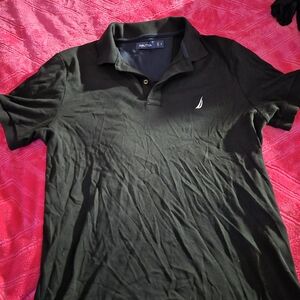 Nautica Women Classic Black Polo